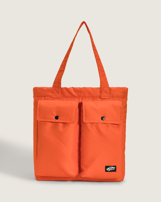 Vans Lawler Tote Bag in Flame Red