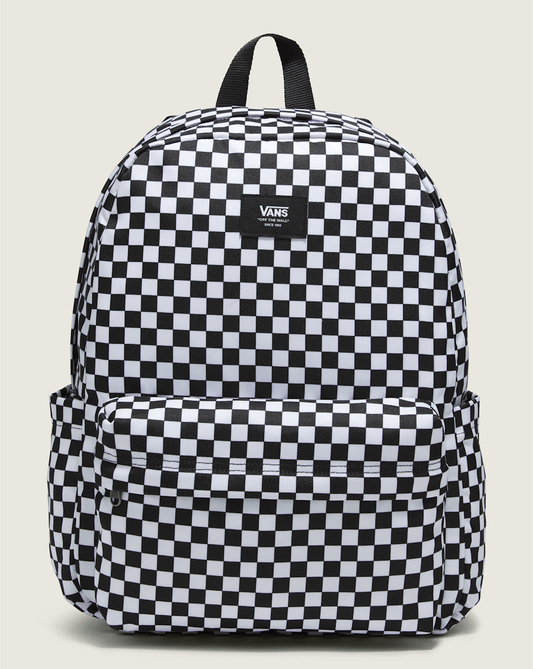 Vans Old Skool Checkerboard Backpack in Checkerboard Black / White