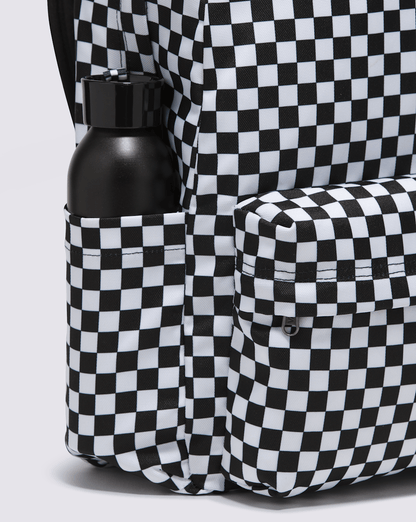 Vans Old Skool Checkerboard Backpack in Checkerboard Black / White