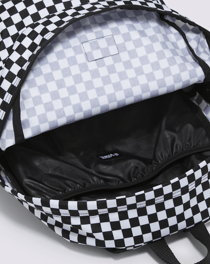 Vans Old Skool Checkerboard Backpack in Checkerboard Black / White