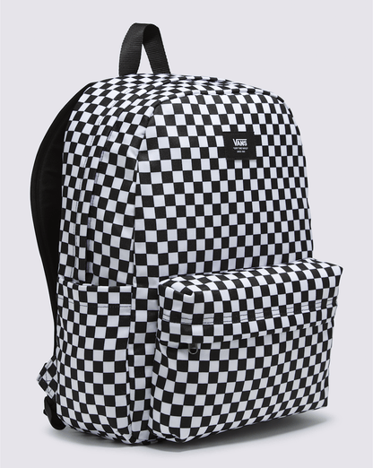 Vans Old Skool Checkerboard Backpack in Checkerboard Black / White