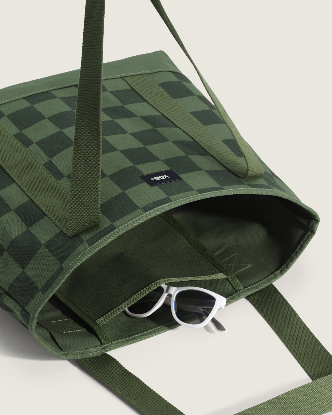 Vans Pergs Tote Bag in Pine Forest Green