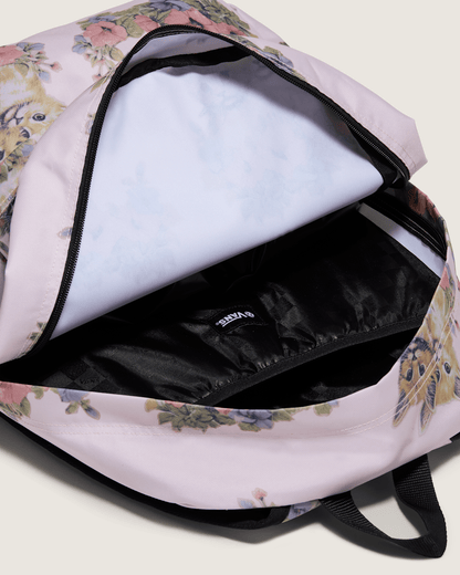 Vans Old Skool Drop V Backpack in Sepia Rose Pink