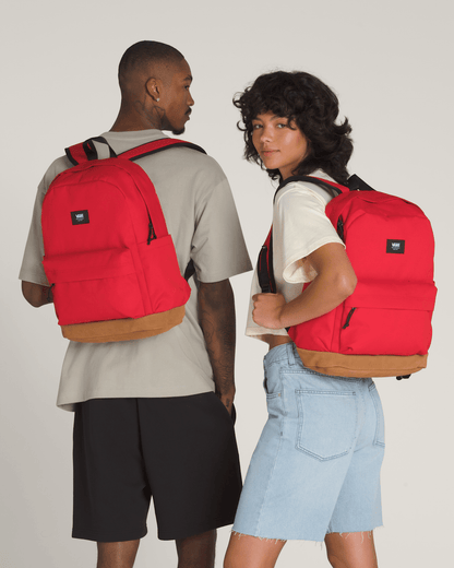 Vans Old Skool Sport Backpack in Racing Red