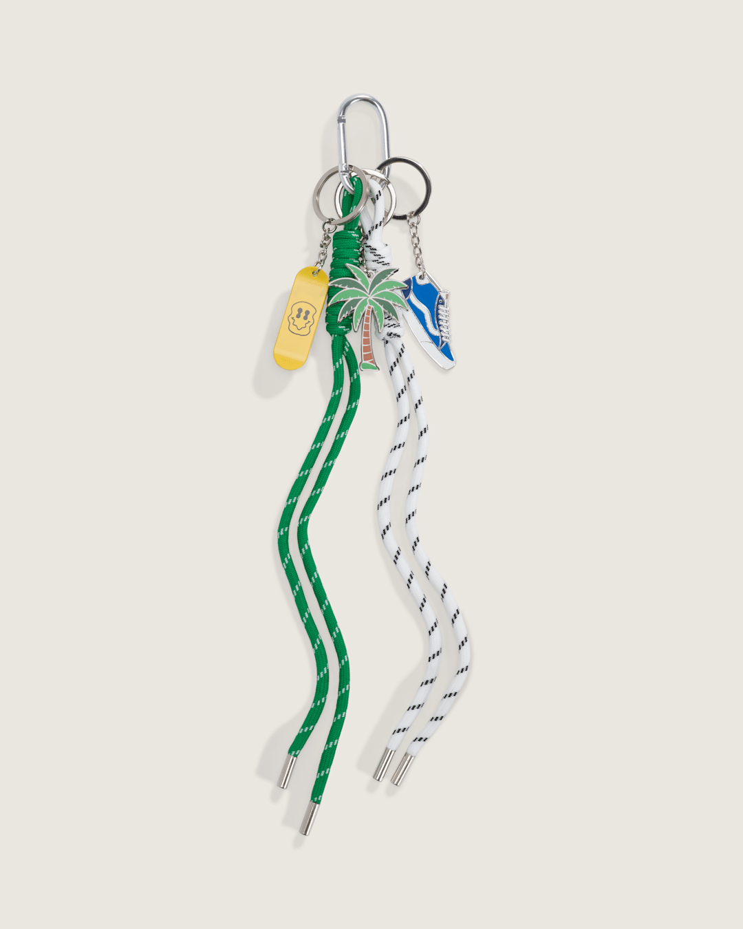 Vans Waffle Shop Coastal Cruise Bag Charm Set in Yellow / Green