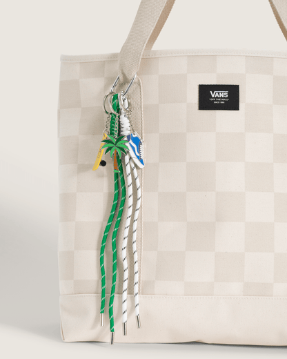 Vans Waffle Shop Coastal Cruise Bag Charm Set in Yellow / Green