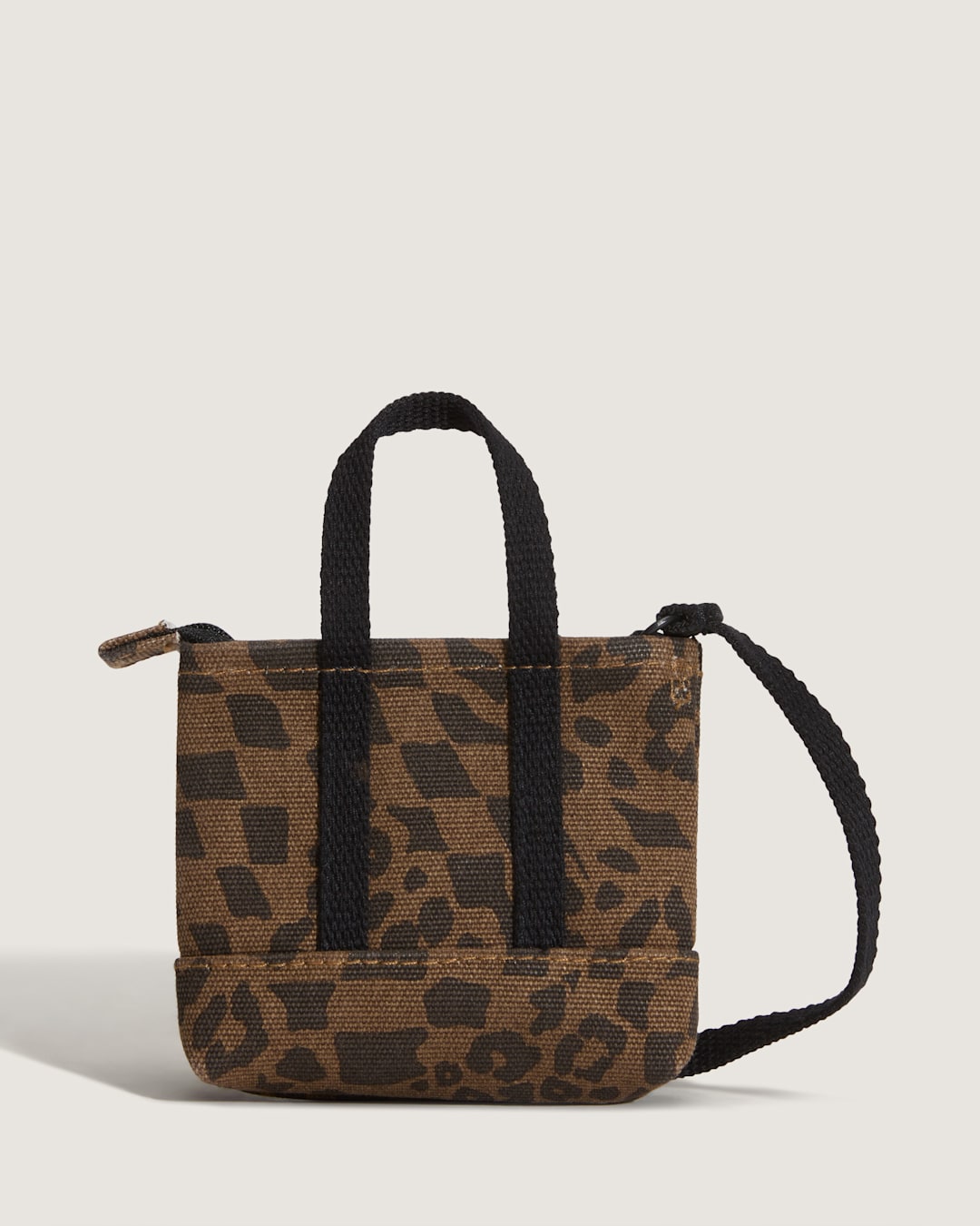 Vans Micro Pergs Tote Bag Charm in Dachshund Brown