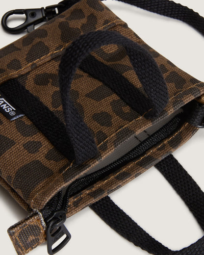 Vans Micro Pergs Tote Bag Charm in Dachshund Brown