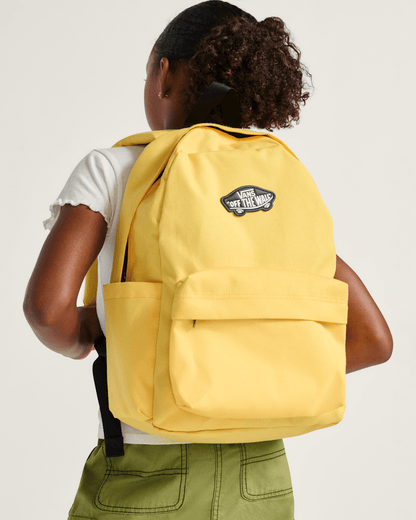 Vans Kids Old Skool Grom Backpack in Banana Cream Yellow
