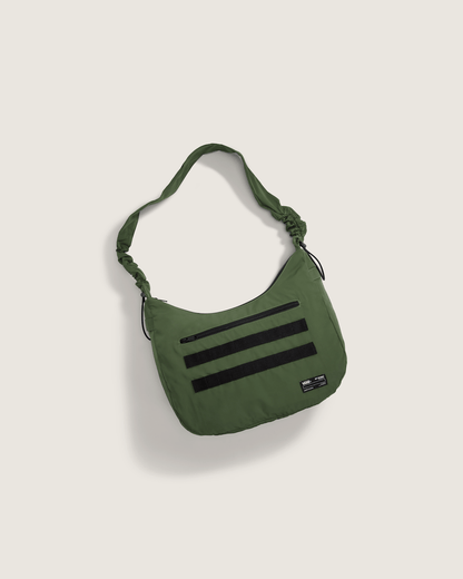 Vans Offshoot Messenger Bag in Pine Forest Green