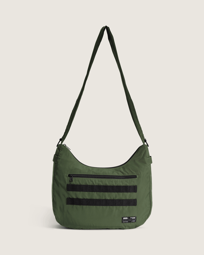 Vans Offshoot Messenger Bag in Pine Forest Green