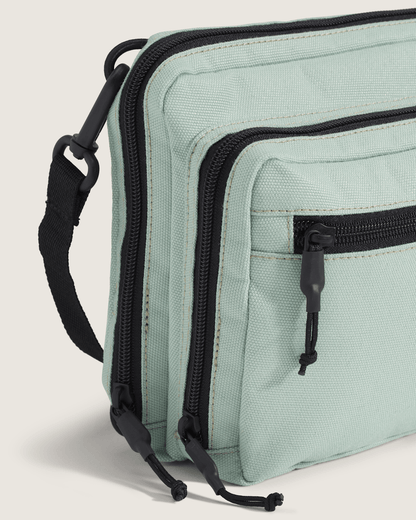 Vans Bail Convertible Crossbody Bag in Grey Olive Green