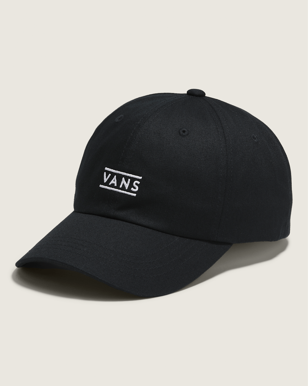 Vans Half Box Curved Bill Jockey Hat in Black