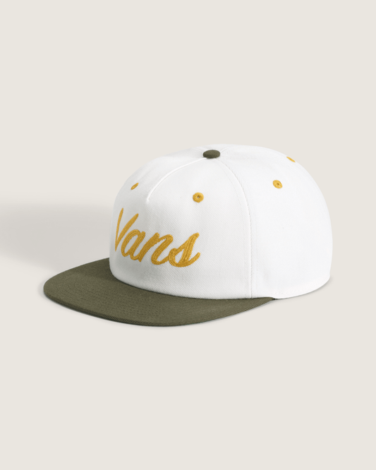 Vans Gotsie Snapback Hat in Dried Kelp Green