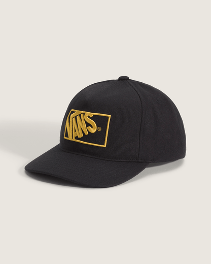 Vans Vans Formula Snapback Hat in Black / Burnt Gold Yellow