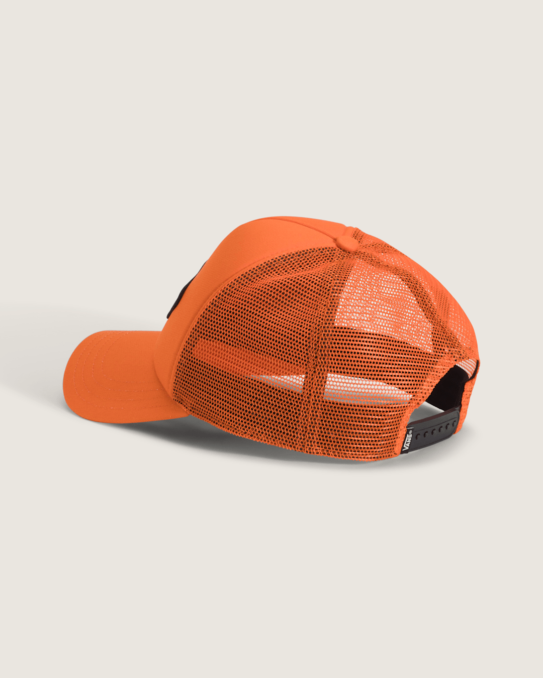 Vans Classic Patch Trucker Hat in Flame Red