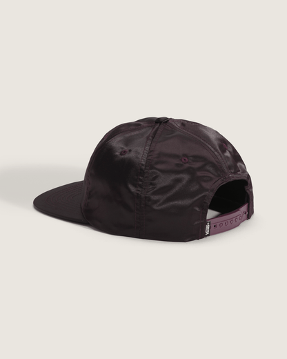 Vans Vans HOV Snapback Hat in Dark Port Red
