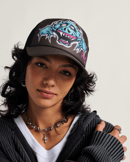 Vans Wyman Trucker Hat in Coal Brown