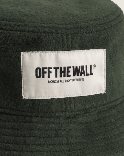 Vans Hildy Bucket Hat in Dried Kelp Green
