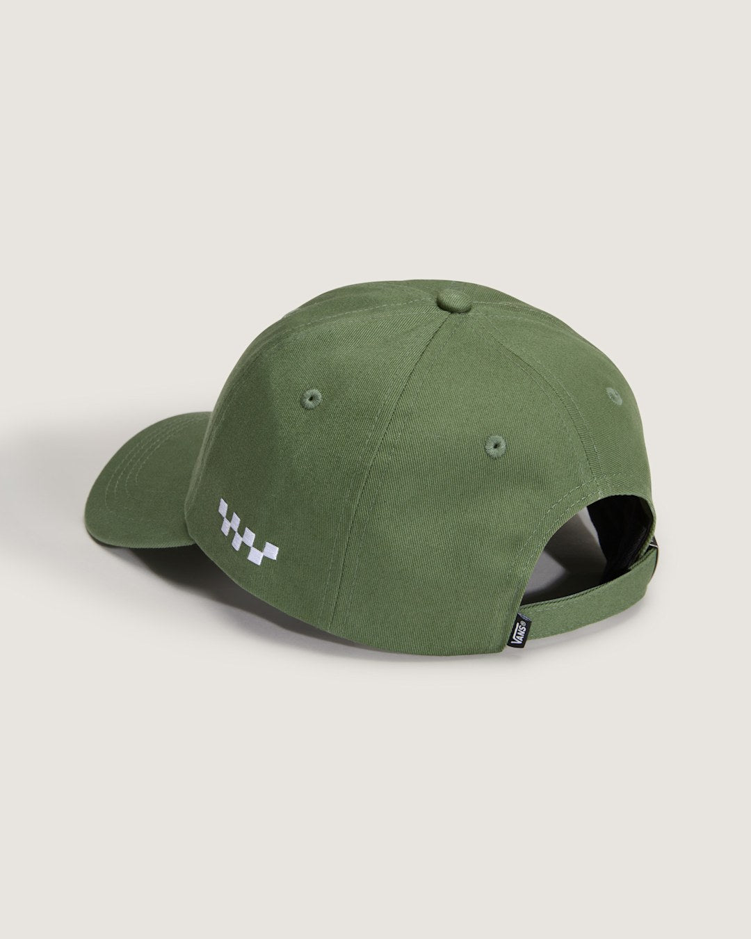 Vans Checkerboard Side Snapback Hat in Pine Forest Green