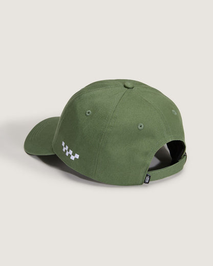 Vans Checkerboard Side Snapback Hat in Pine Forest Green