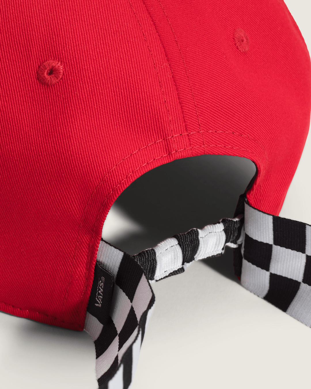Vans Bow Back Hat in Racing Red