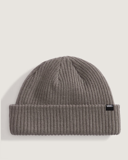 Vans Kids Core Basic Cuff Beanie in Heather Grey