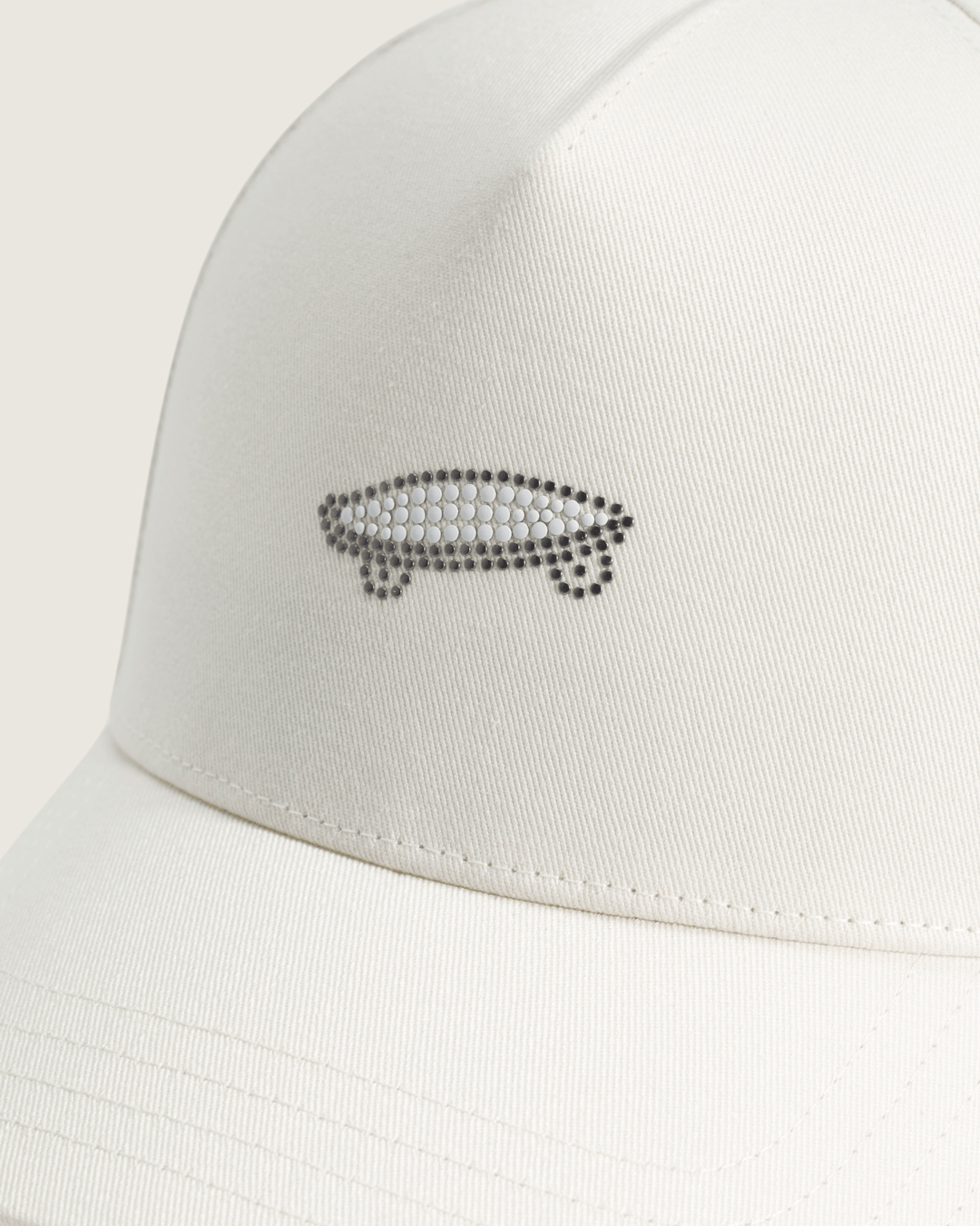 Vans Bow Back Hat in Marshmallow White