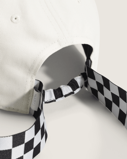 Vans Bow Back Hat in Marshmallow White