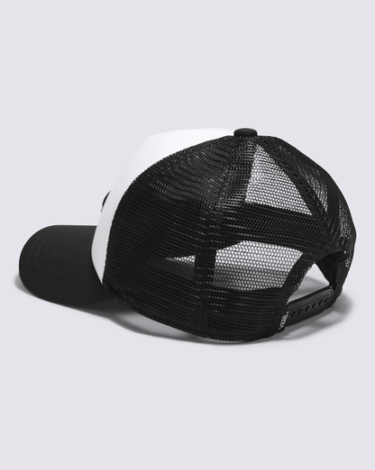 Vans Kids Classic Patch Trucker Hat in Black / White