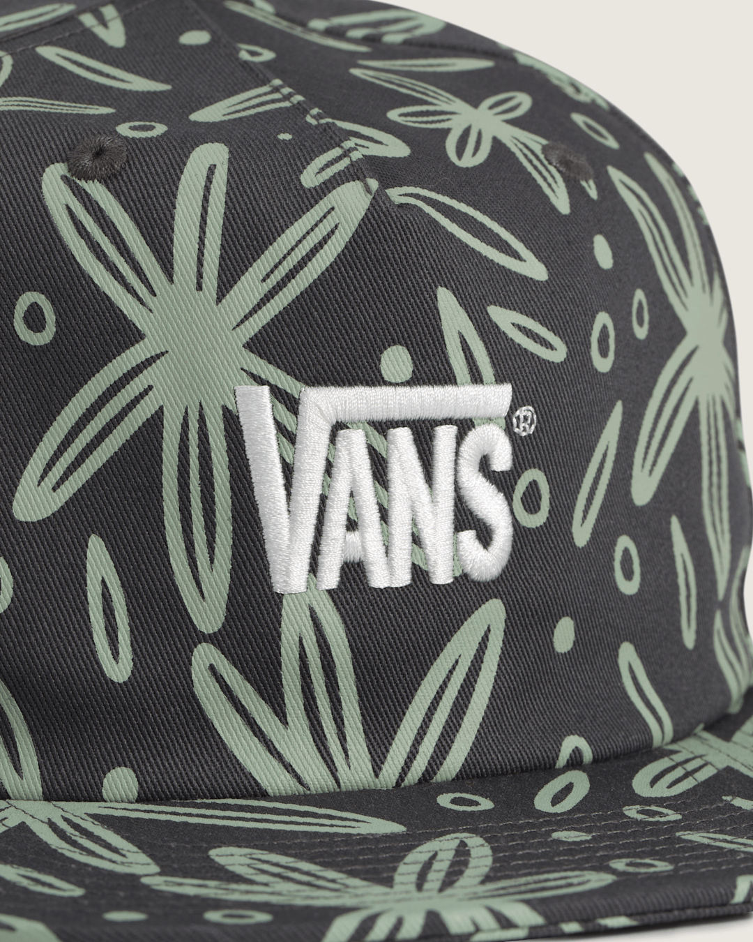 Vans Havenrock Snapback Hat in Grey Olive Green