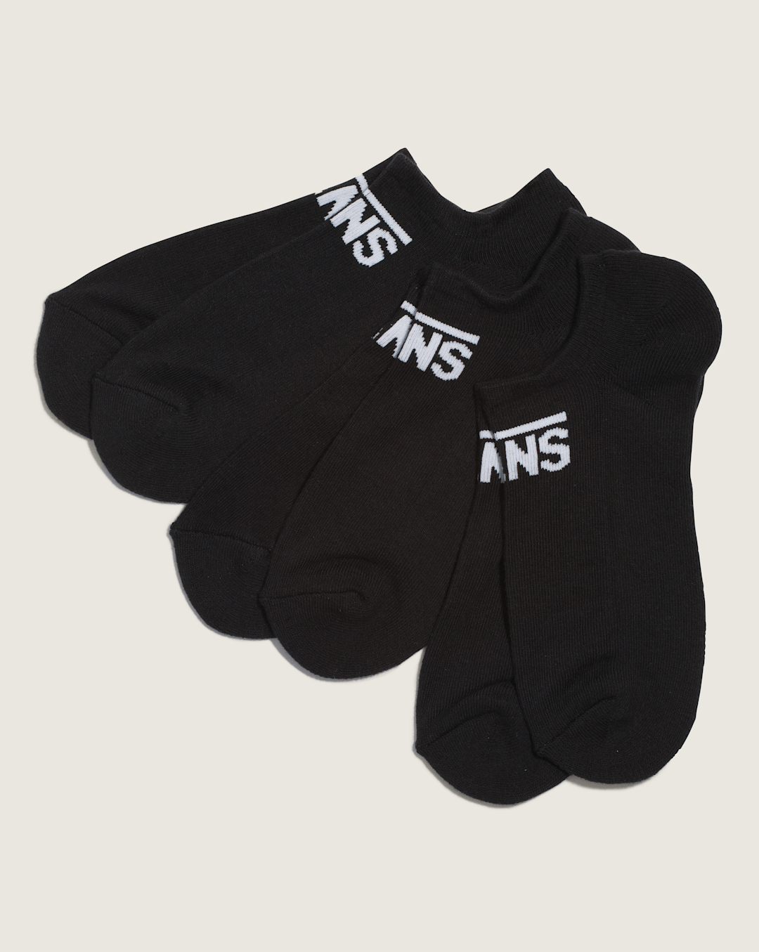Vans Classic Kick Socks 3-Pack in Black
