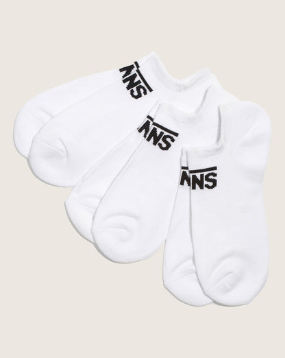 Vans Classic Kick Socks 3-Pack in White