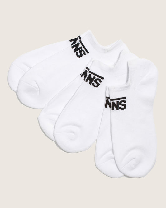 Vans Classic Kick Socks 3-Pack in White