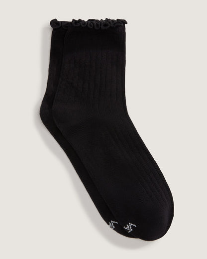Vans Lettuce Have It Half Crew Socks in Black