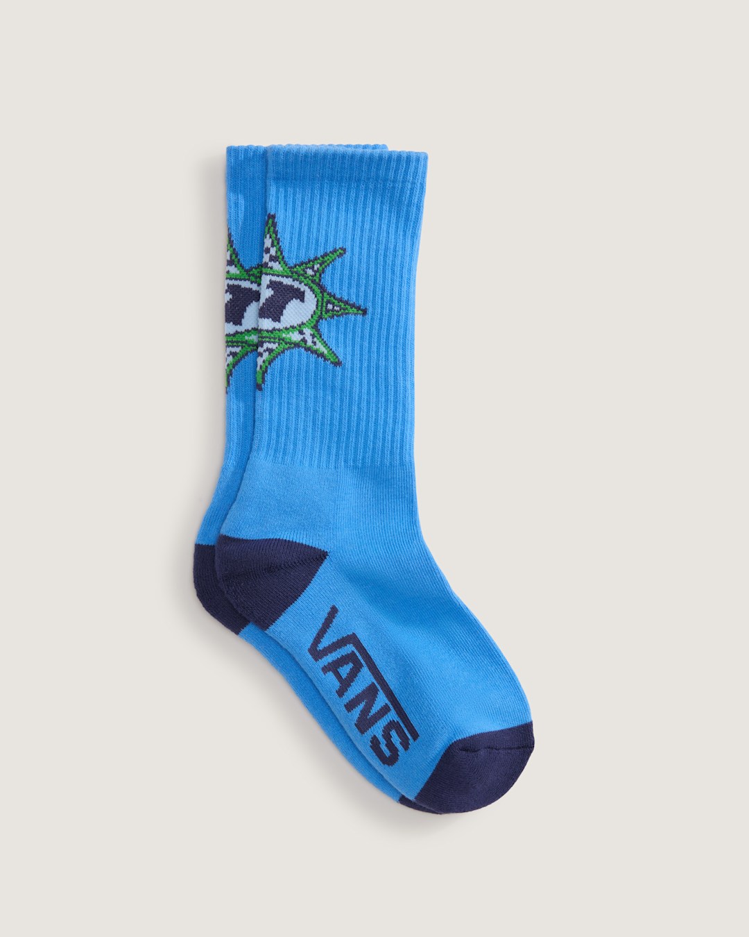 Vans Kids Ticker Crew Socks in Tranquil Blue