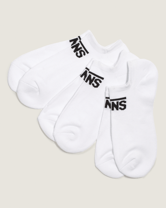 Vans Kids Classic Kick Socks 3-Pack in White