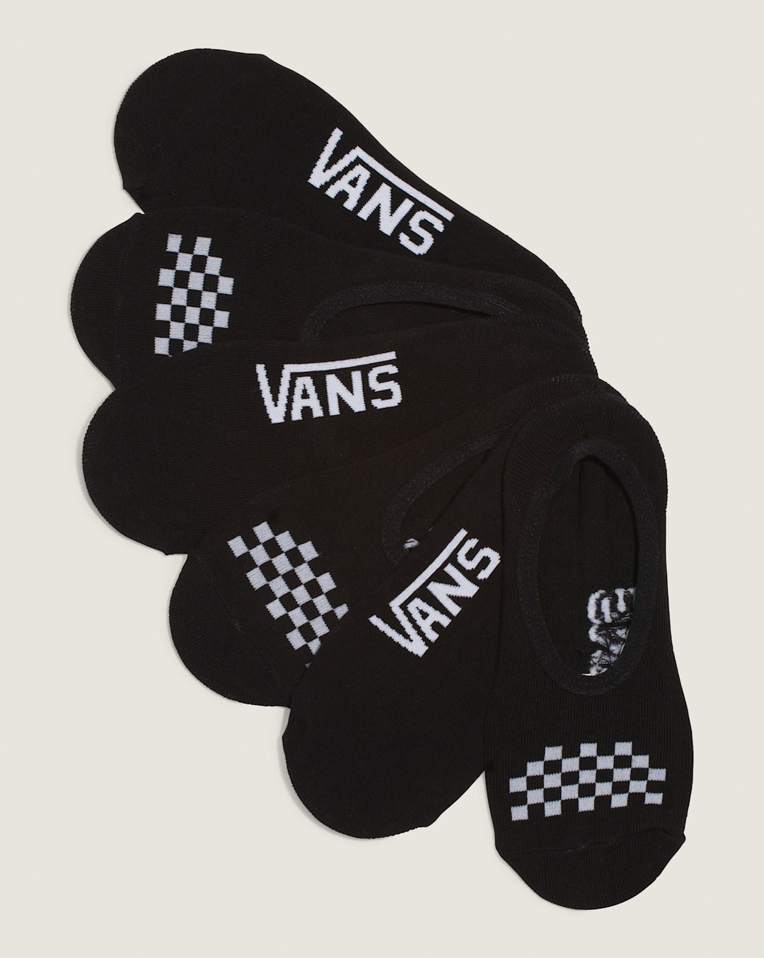 Vans Kids Classic Canoodle Socks 3-Pack in Black / White