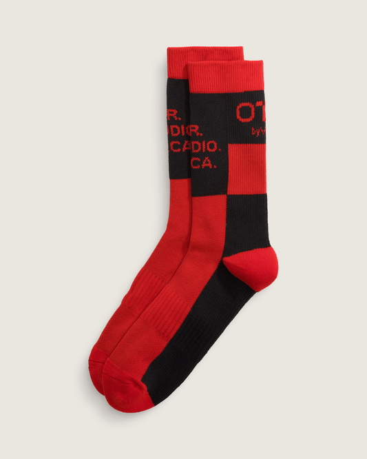 Vans OTW by Vans X S.R. STUDIO. LA. CA. Socks in High Risk Red