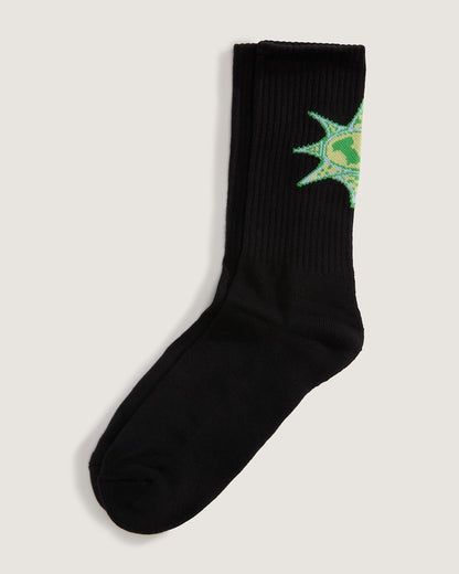 Vans Stowers Crew Socks in Black