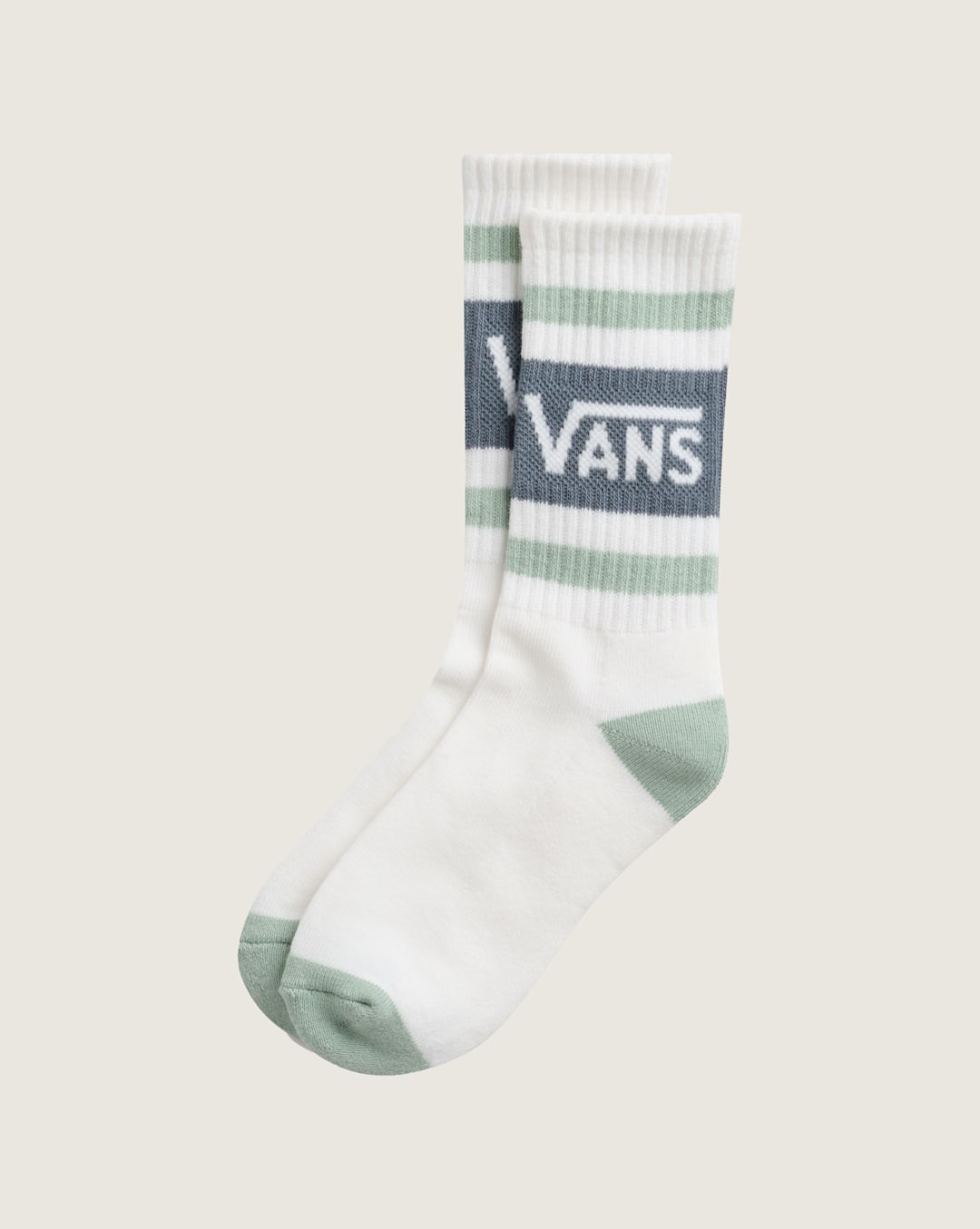 Vans Kids Vans Drop V Crew Socks in Grey Mint Green