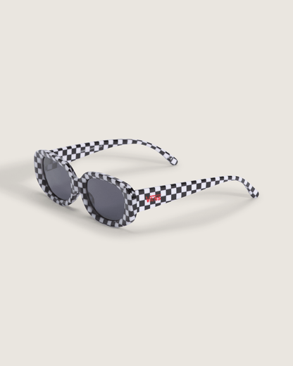 Vans Checkerboard Wheeling Sunglasses in Black / White