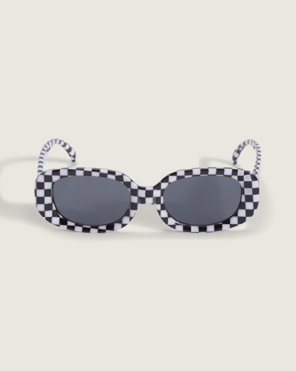 Vans Checkerboard Wheeling Sunglasses in Black / White