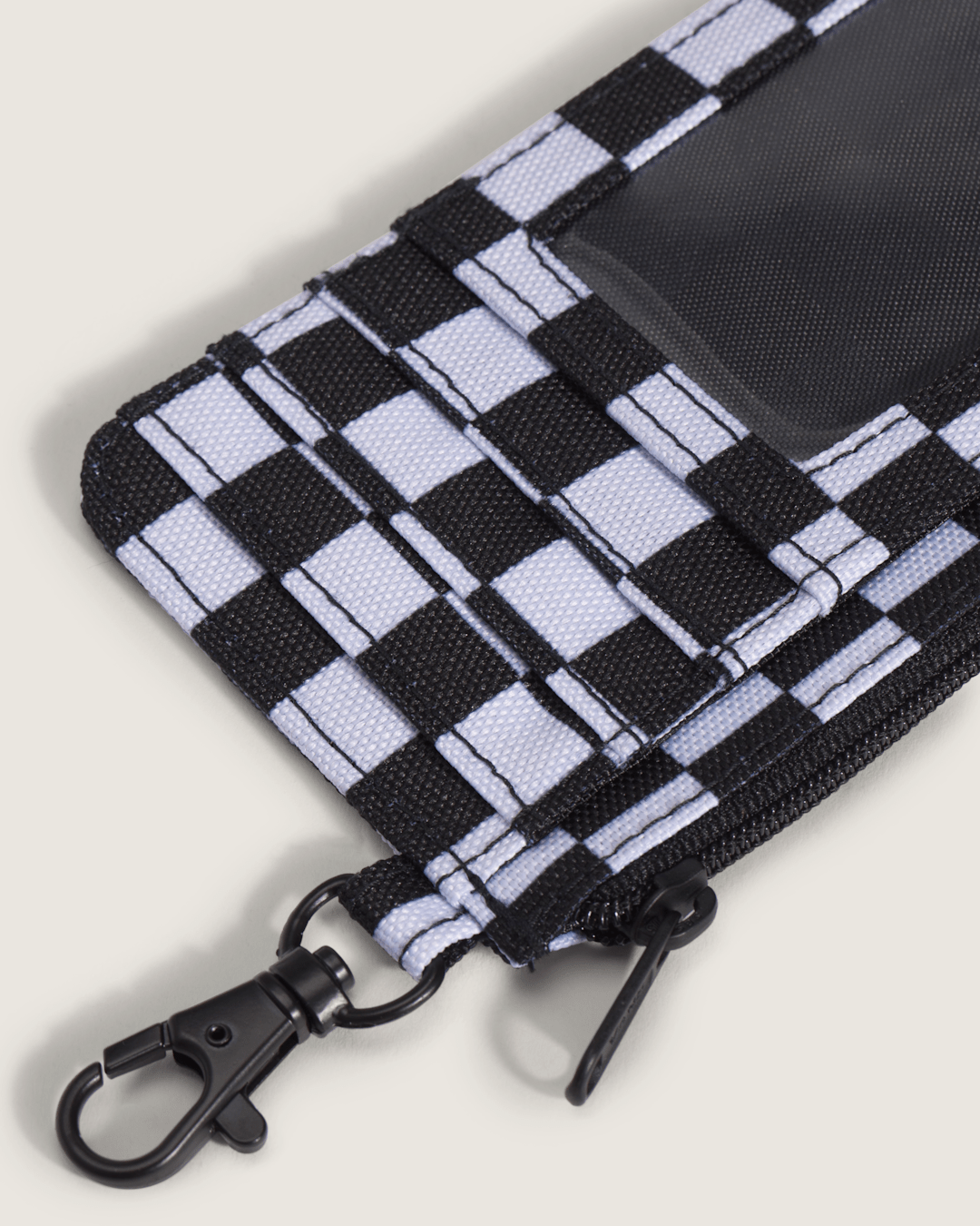 Vans Off The Wall Zip Wallet in Black / White
