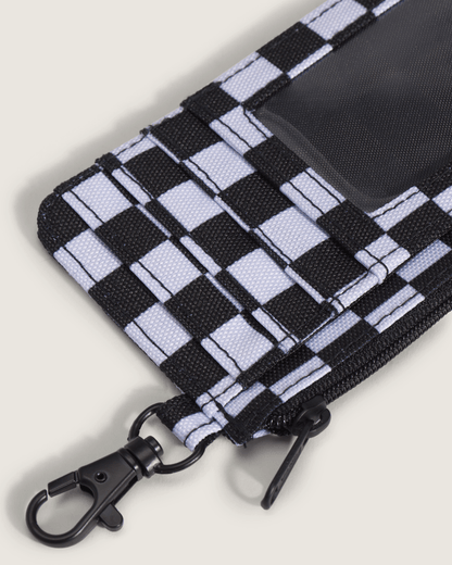 Vans Off The Wall Zip Wallet in Black / White