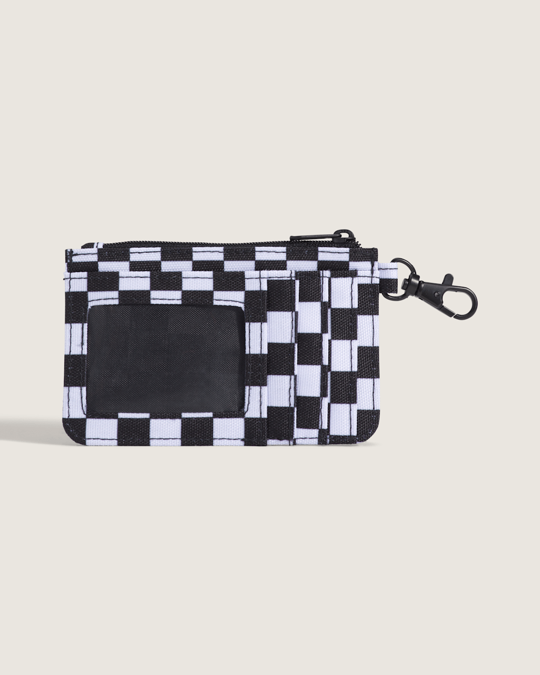 Vans Off The Wall Zip Wallet in Black / White