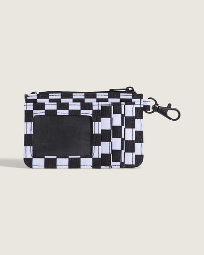 Vans Off The Wall Zip Wallet in Black / White