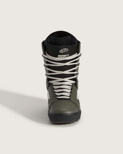 Vans Hi-Standard OG Snowboard Boot in Grape Leaf Green / Oatmeal Beige