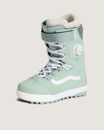 Vans Women's Luna Pro Snowboard Boot in Olive Gray
