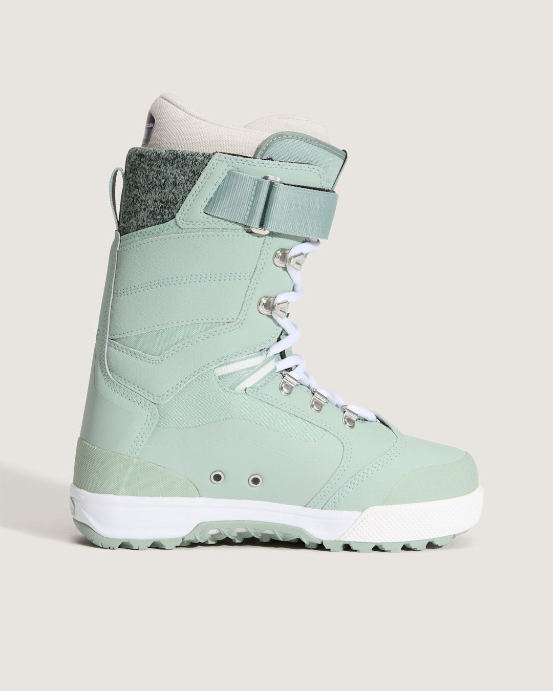 Vans Women's Luna Pro Snowboard Boot in Olive Gray